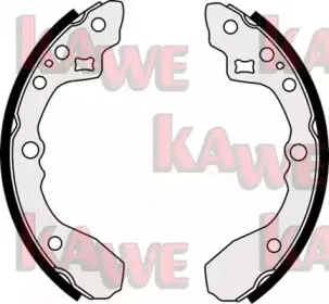 Комплект тормозных колодок KAWE купить