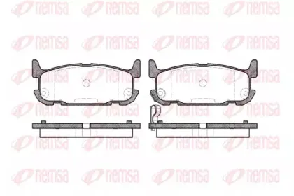 Комплект тормозных колодок, дисковый тормоз KAWE купить