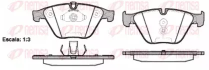 Комплект тормозных колодок, дисковый тормоз KAWE купить