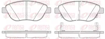 Комплект тормозных колодок, дисковый тормоз KAWE купить