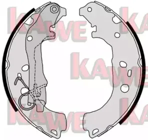 Комплект тормозных колодок KAWE купить