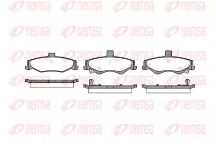 Комплект тормозных колодок, дисковый тормоз KAWE купить