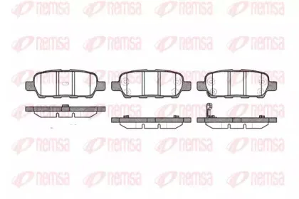 Комплект тормозных колодок, дисковый тормоз KAWE купить