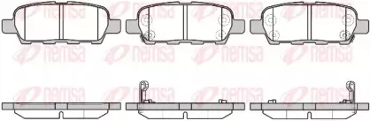 Комплект тормозных колодок, дисковый тормоз KAWE купить