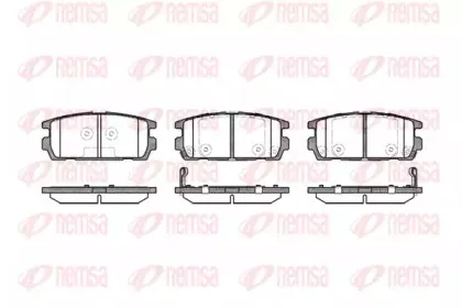 Комплект тормозных колодок, дисковый тормоз KAWE купить