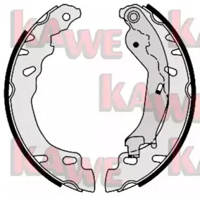 Комплект тормозных колодок KAWE купить