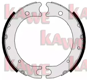 Комплект тормозных колодок, стояночная тормозная система KAWE купить