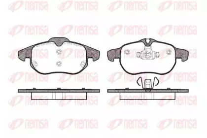 Комплект тормозных колодок, дисковый тормоз KAWE купить