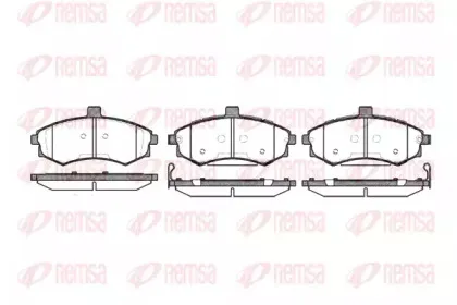 Комплект тормозных колодок, дисковый тормоз KAWE купить