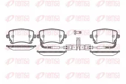 Комплект тормозных колодок, дисковый тормоз KAWE купить
