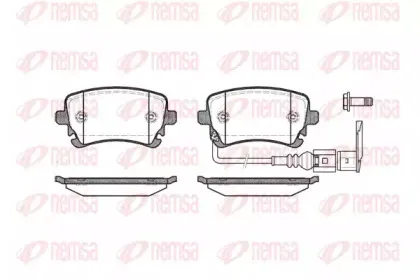 Комплект тормозных колодок, дисковый тормоз KAWE купить