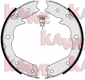 Комплект тормозных колодок, стояночная тормозная система KAWE купить