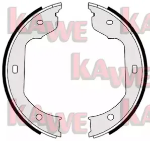 Комплект тормозных колодок, стояночная тормозная система KAWE купить