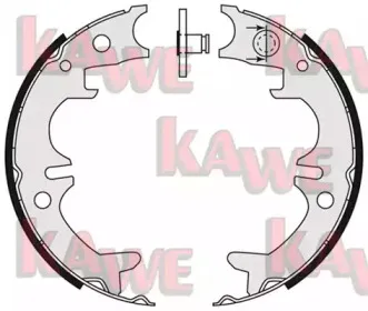 Комплект тормозных колодок, стояночная тормозная система KAWE купить