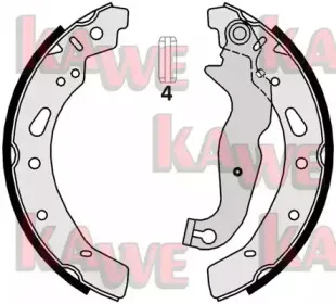 Комплект тормозных колодок KAWE купить