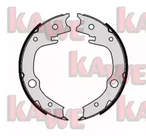 Комплект тормозных колодок, стояночная тормозная система KAWE купить