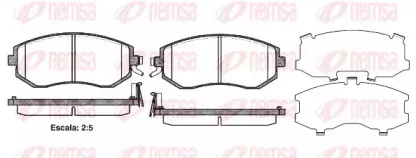 Комплект тормозных колодок, дисковый тормоз KAWE купить