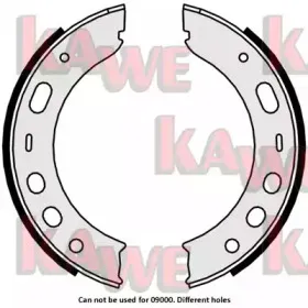 Комплект тормозных колодок, стояночная тормозная система KAWE купить