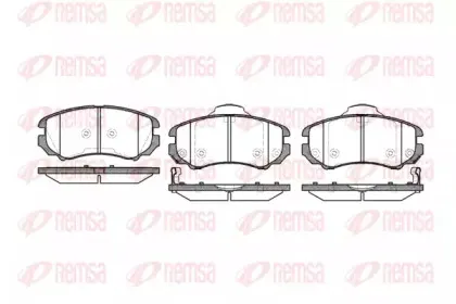 Комплект тормозных колодок, дисковый тормоз KAWE купить