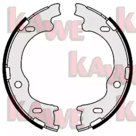 Комплект тормозных колодок, стояночная тормозная система KAWE купить