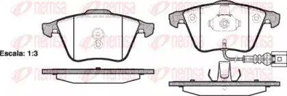 Комплект тормозных колодок, дисковый тормоз KAWE купить