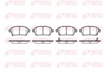 Комплект тормозных колодок, дисковый тормоз KAWE купить