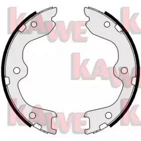 Комплект тормозных колодок, стояночная тормозная система KAWE купить