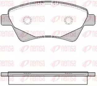 Комплект тормозных колодок, дисковый тормоз KAWE купить