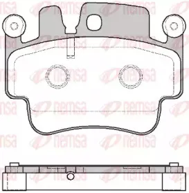 Комплект тормозных колодок, дисковый тормоз KAWE купить