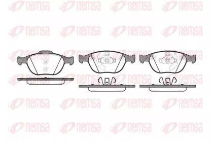 Комплект тормозных колодок, дисковый тормоз KAWE купить