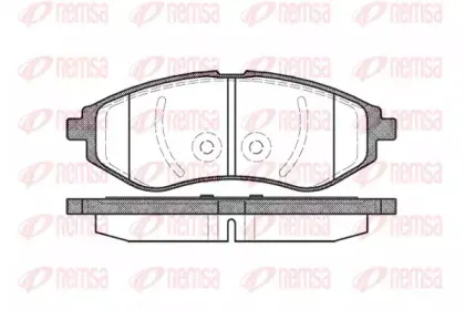Комплект тормозных колодок, дисковый тормоз KAWE купить