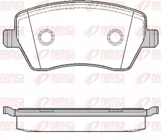 Комплект тормозных колодок, дисковый тормоз KAWE купить
