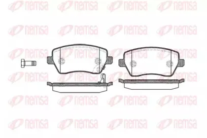 Комплект тормозных колодок, дисковый тормоз KAWE купить