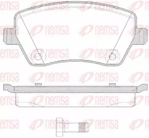 Комплект тормозных колодок, дисковый тормоз KAWE купить