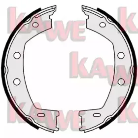 Комплект тормозных колодок, стояночная тормозная система KAWE купить