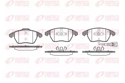 Комплект тормозных колодок, дисковый тормоз KAWE купить