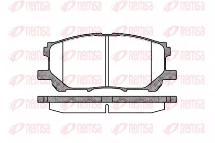 Комплект тормозных колодок, дисковый тормоз KAWE купить