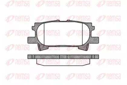 Комплект тормозных колодок, дисковый тормоз KAWE купить