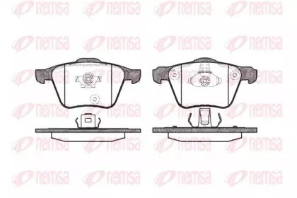 Комплект тормозных колодок, дисковый тормоз KAWE купить