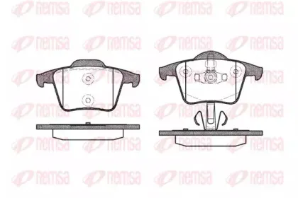 Комплект тормозных колодок, дисковый тормоз KAWE купить