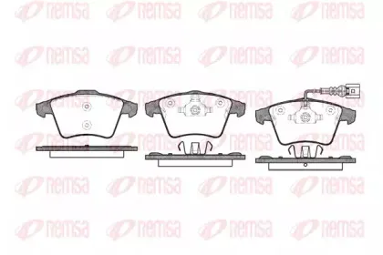 Комплект тормозных колодок, дисковый тормоз KAWE купить