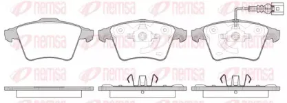Комплект тормозных колодок, дисковый тормоз KAWE купить