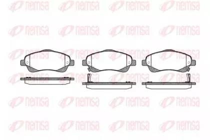 Комплект тормозных колодок, дисковый тормоз KAWE купить