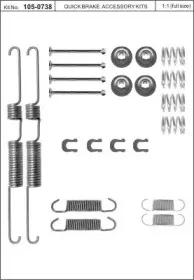 Комплектующие, тормозная колодка KAWE купить