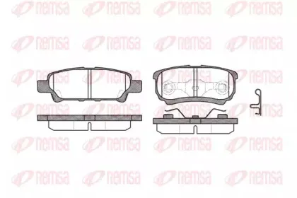 Комплект тормозных колодок, дисковый тормоз KAWE купить