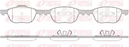 Комплект тормозных колодок, дисковый тормоз KAWE купить