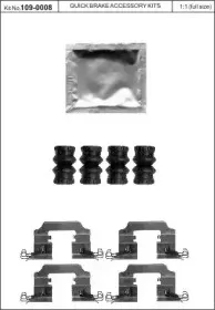 Комплектующие, колодки дискового тормоза KAWE купить