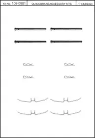 Комплектующие, колодки дискового тормоза KAWE купить