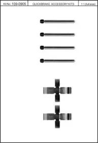 Комплектующие, колодки дискового тормоза KAWE купить