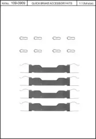 Комплектующие, колодки дискового тормоза KAWE купить